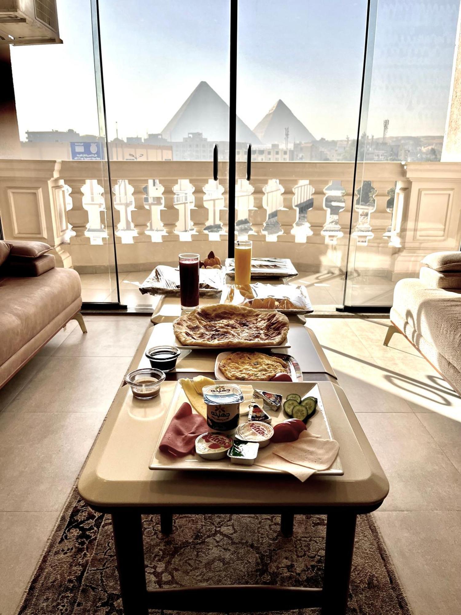 Pyramids Charm Hotel Al Kawm al Akhdar المظهر الخارجي الصورة