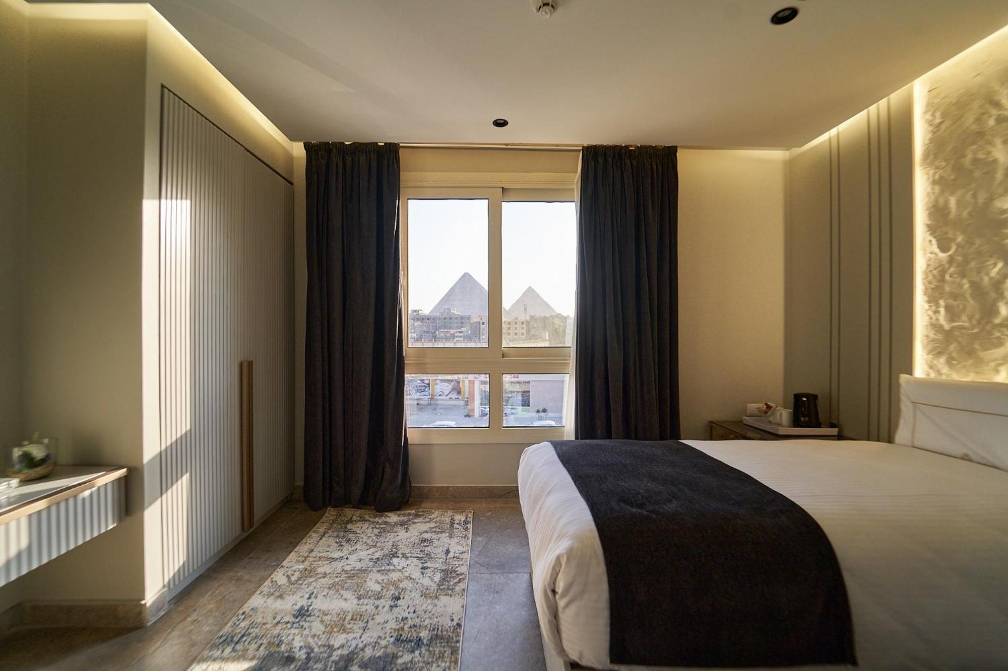 Pyramids Charm Hotel Al Kawm al Akhdar المظهر الخارجي الصورة