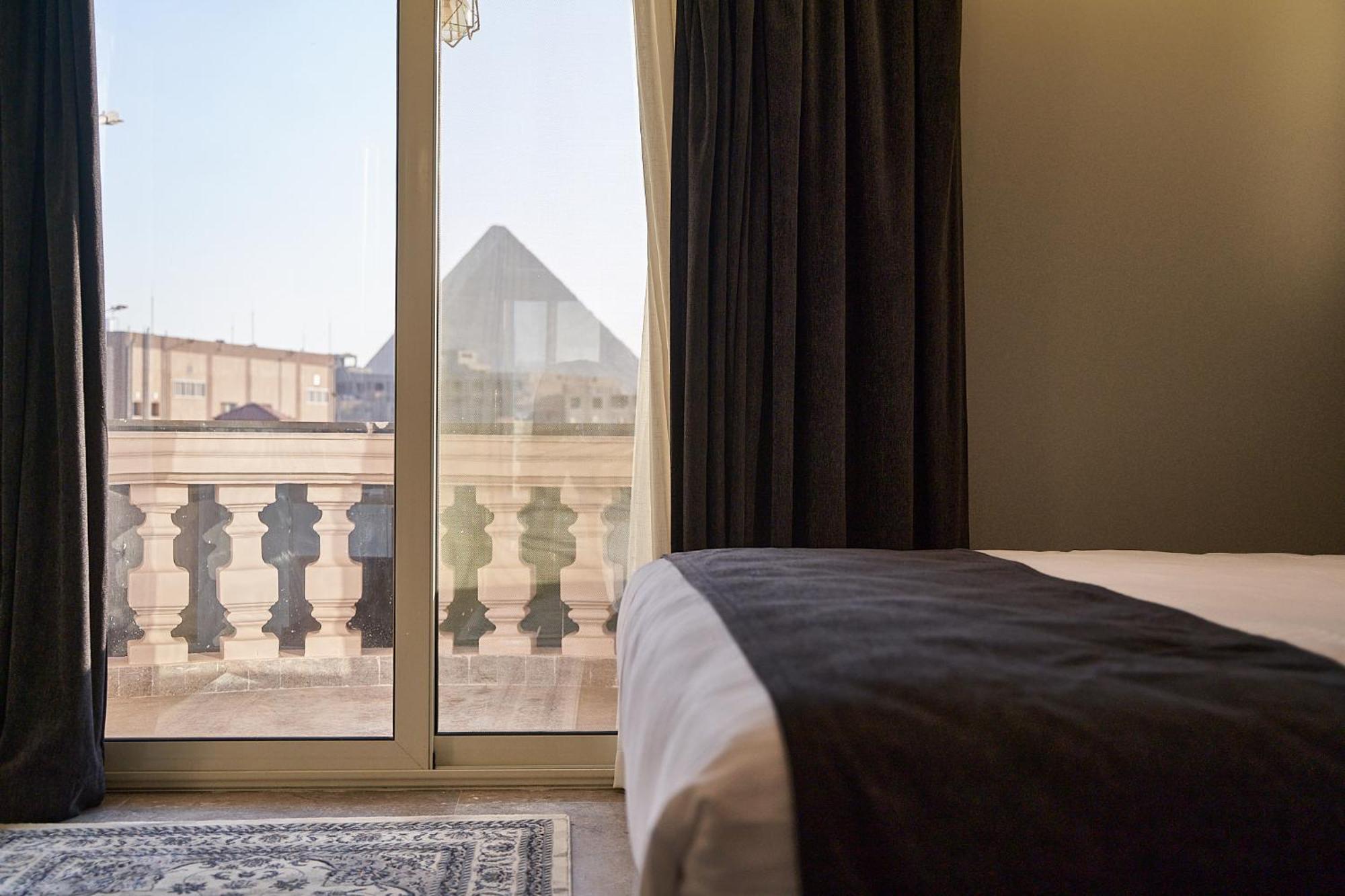 Pyramids Charm Hotel Al Kawm al Akhdar المظهر الخارجي الصورة