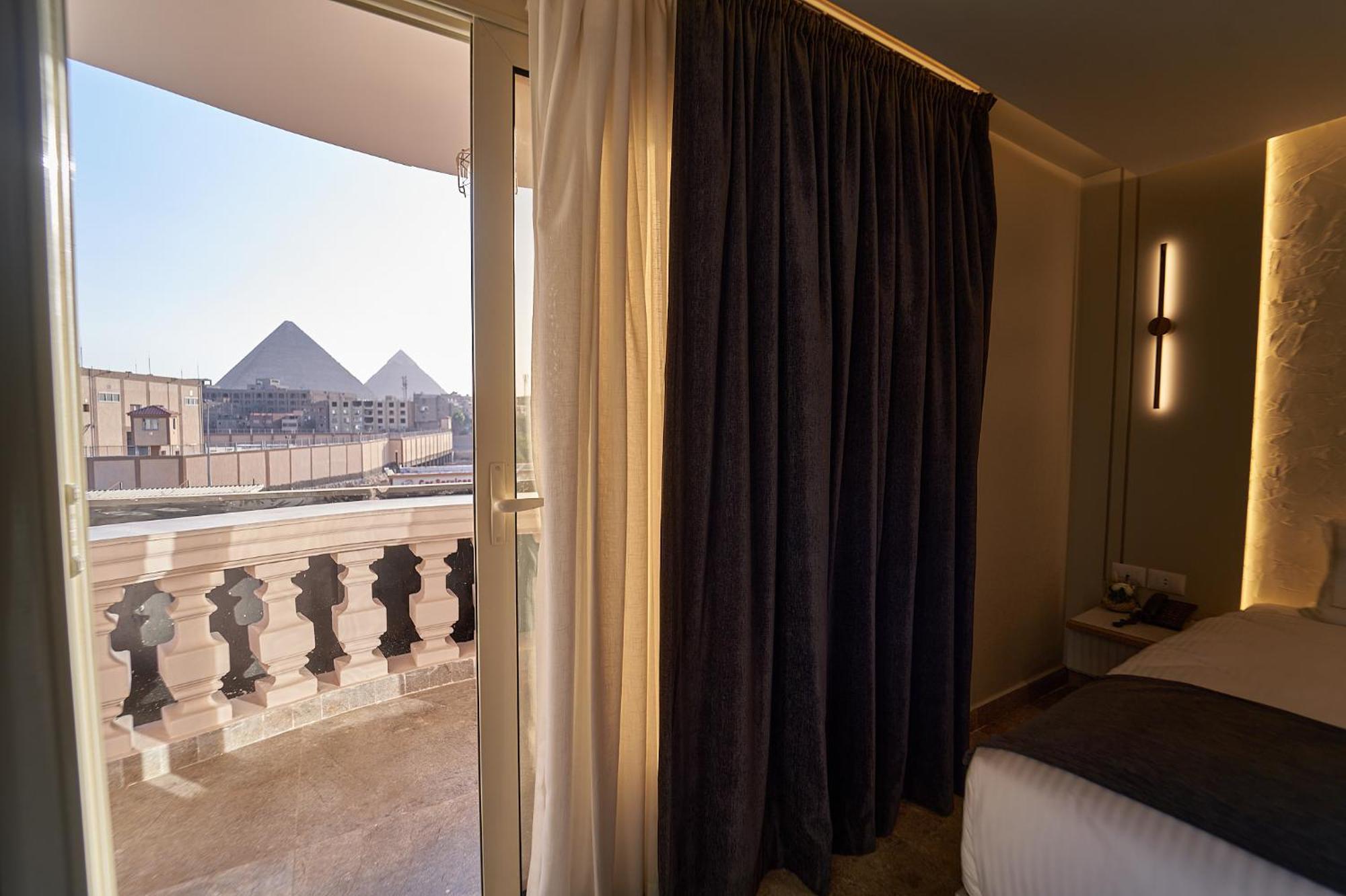 Pyramids Charm Hotel Al Kawm al Akhdar المظهر الخارجي الصورة