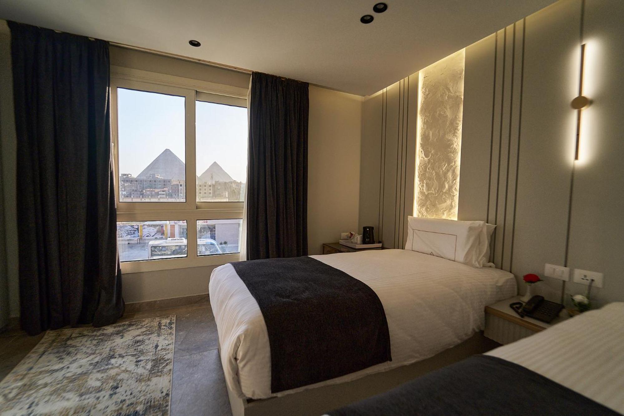 Pyramids Charm Hotel Al Kawm al Akhdar المظهر الخارجي الصورة