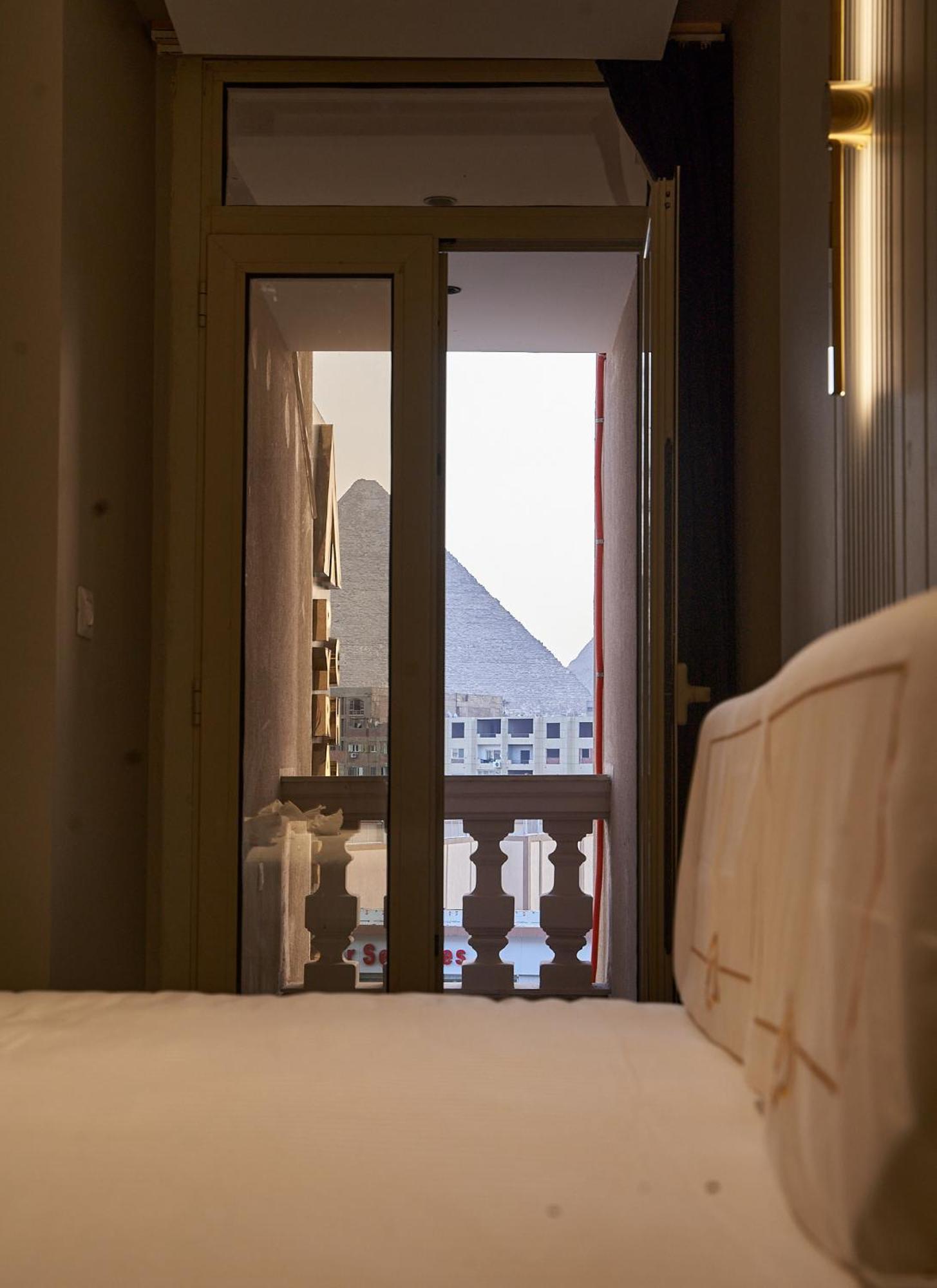 Pyramids Charm Hotel Al Kawm al Akhdar المظهر الخارجي الصورة
