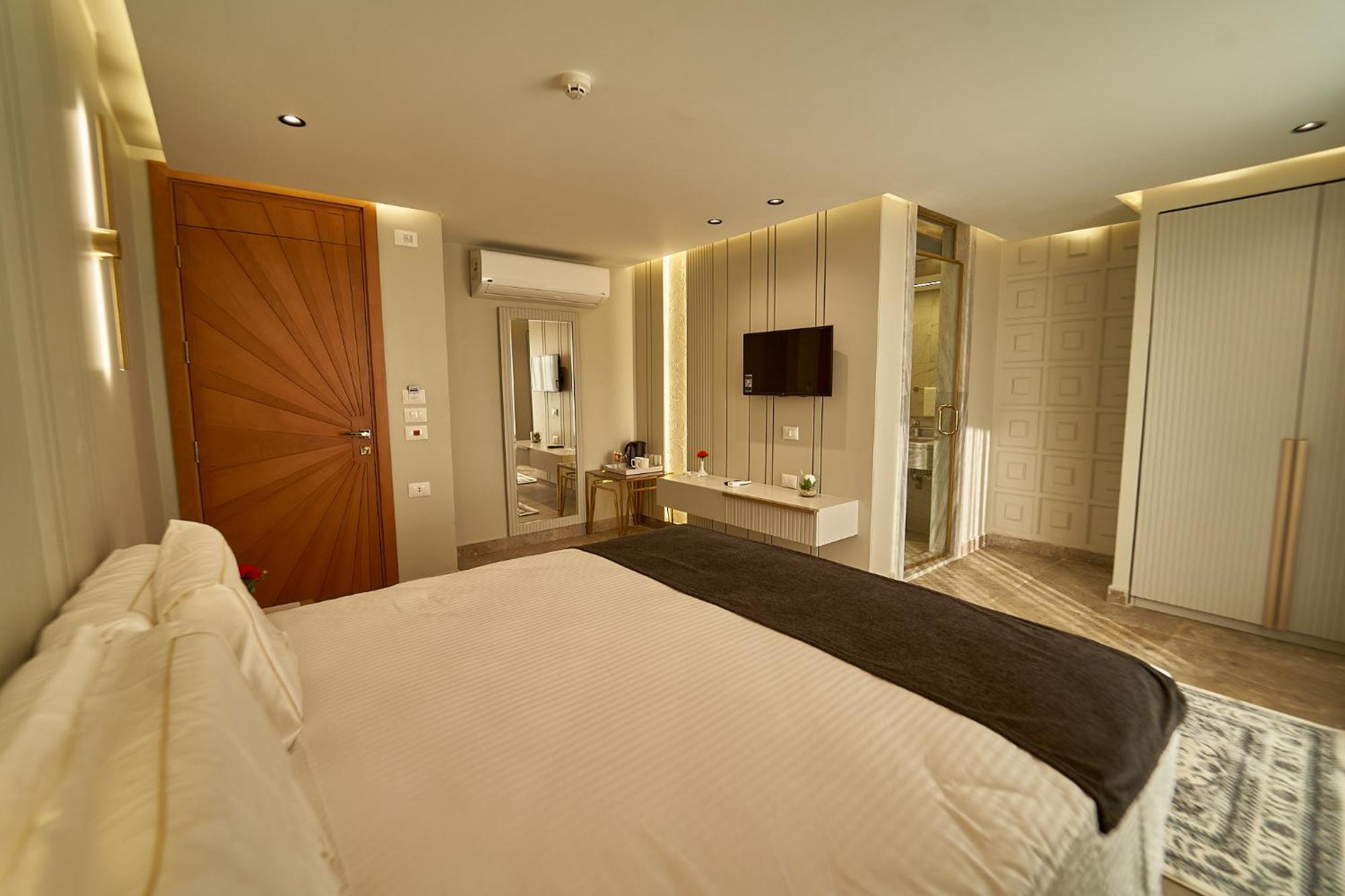 Pyramids Charm Hotel Al Kawm al Akhdar المظهر الخارجي الصورة