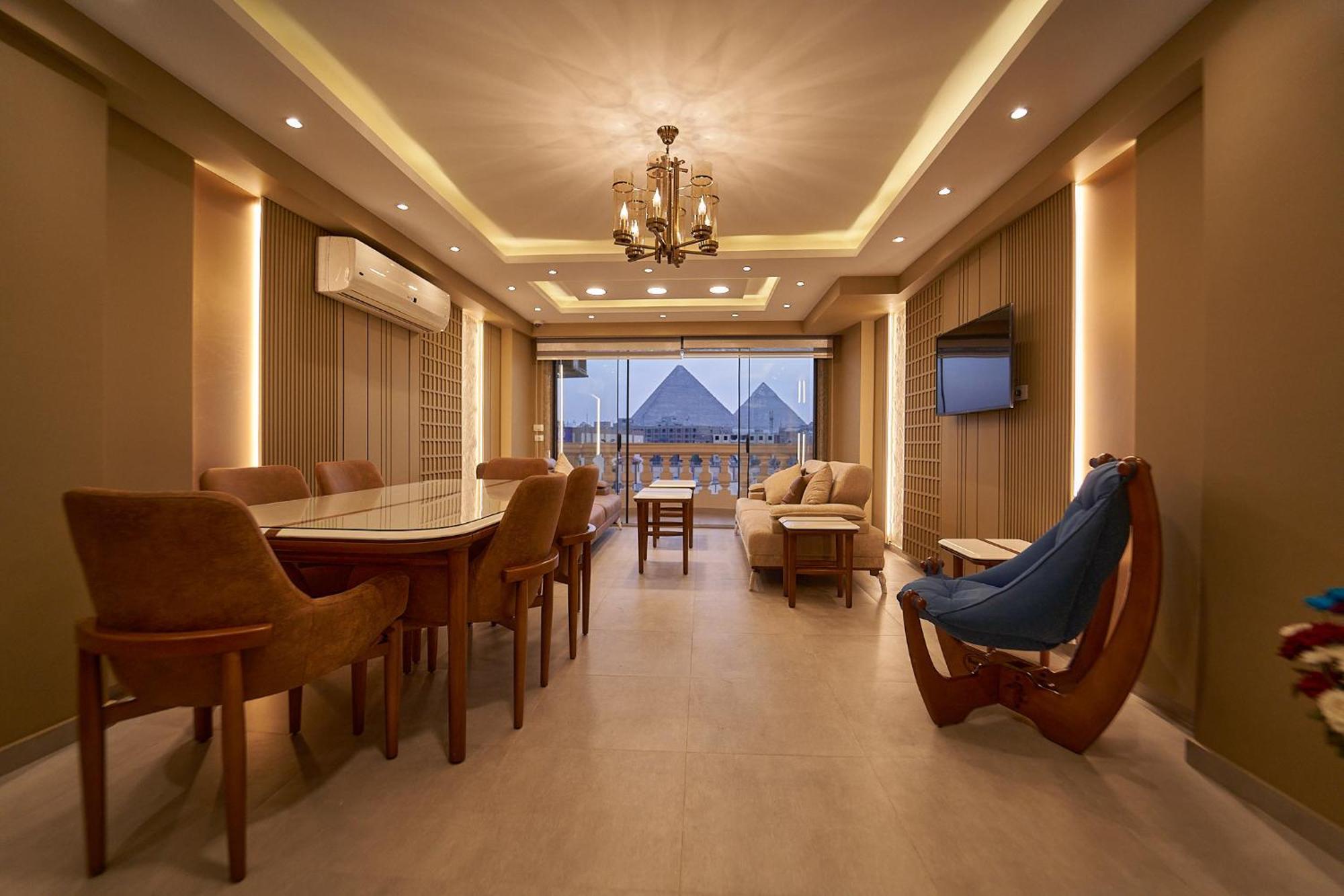 Pyramids Charm Hotel Al Kawm al Akhdar المظهر الخارجي الصورة