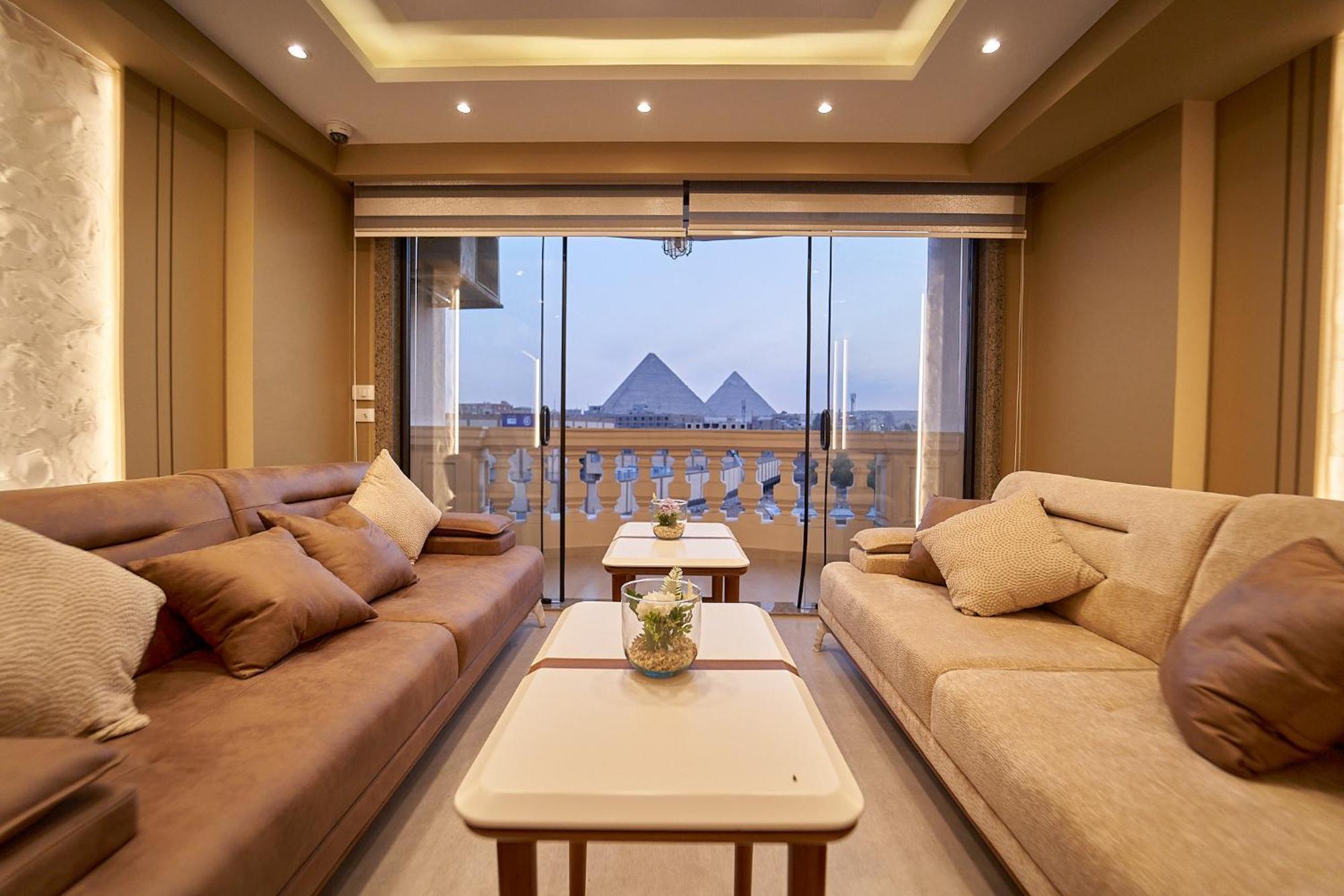 Pyramids Charm Hotel Al Kawm al Akhdar المظهر الخارجي الصورة