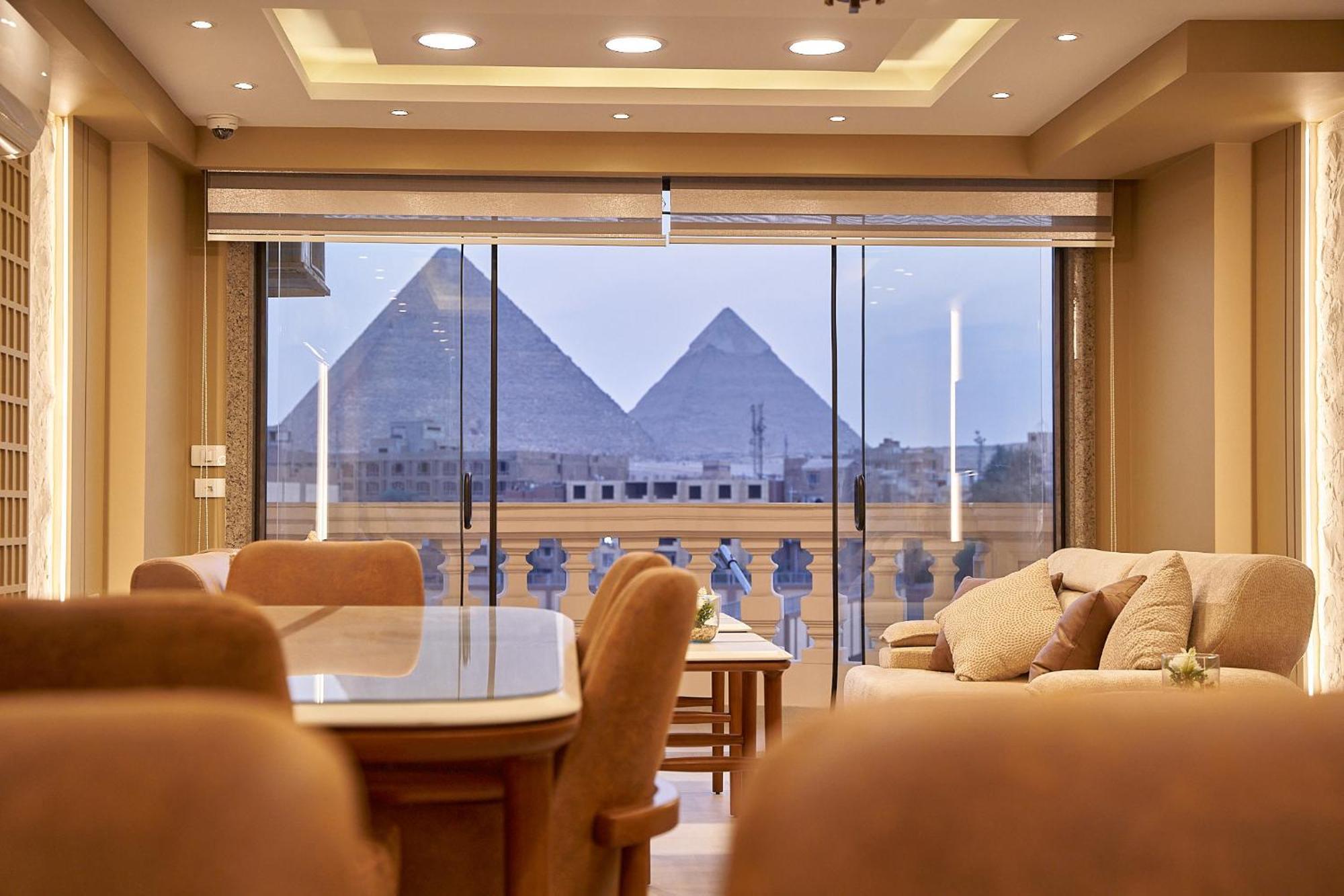 Pyramids Charm Hotel Al Kawm al Akhdar المظهر الخارجي الصورة