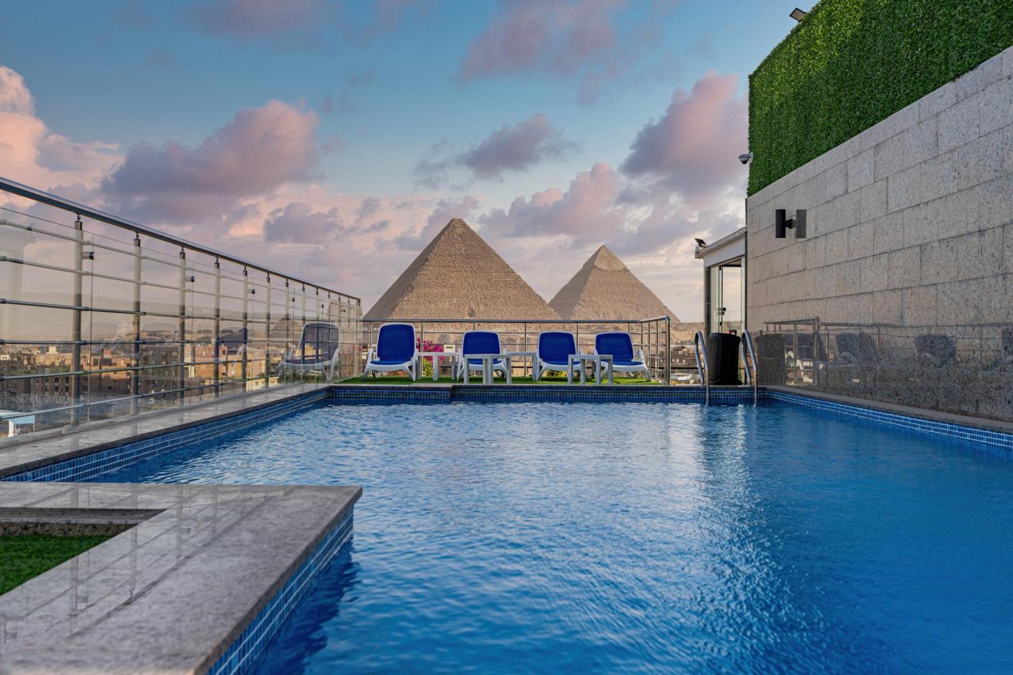 Pyramids Charm Hotel Al Kawm al Akhdar المظهر الخارجي الصورة
